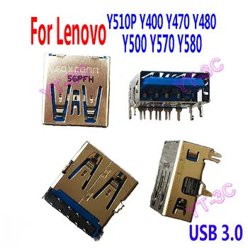 10-100KS NOVÝ Notebook, USB 3.0, Jack Zásuvka Port Konektor Pro Lenovo Y510P Y400 Y470 Y480 Y500 Y570 Y580 USB 3.0 konektoru