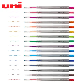 1ks UNI Gel Pero 0,28 mm Styl Nošení Sérii Černobílých Vody Pen UMN-139-28 Barva Inkoust Kuličkové Slim Vyměnitelné Jádro Papírnictví