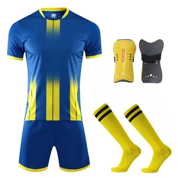 2022 Vlastní Fotbalové Dresy pro Dospělé, tak Pro Děti, Pánské Fotbalový Tým Dresy, Soupravy Fotbalové Kit Sportovní Tričko Zdarma Ponožky + Holenní Chrániče
