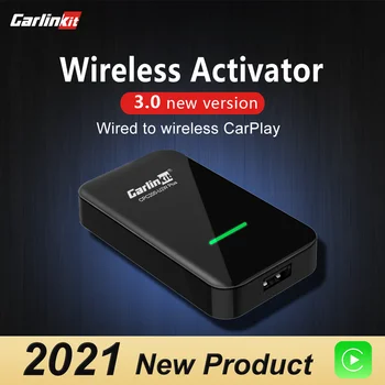 Carlinkit 3.0 Apple CarPlay Bezdrátový Dongle pro Porsche Panamera, Macan Mazda, Kia, Toyota, Ford Passat b6 Aktivátor Adaptéru USB