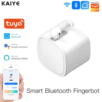 Inteligentní Bluetooth Fingerbot Smart Switch Tlačítko Tlačná Alexa Inteligentní Život Aplikace nebo Ovládací prvek Timer Přidat Tuya Hub Pracuje s Google Domov