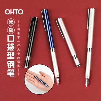 Japonsko OHTO Tasche plnicí Pero FF-10T Mini Přenosné Pero 0,5 mm Kaligrafie Pero, Luxusní 1KS