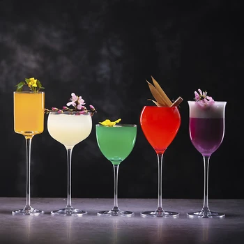 Japonský Krystal Kmenových Koktejlové Sklenice Tvůrčí Osobnost, Japonský Klasický Sklenek Na Šampaňské