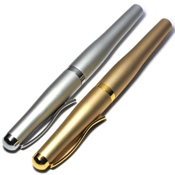 Luxusní Krátké Kapsy kuličkové Pero 0,5 mm Černý Inkoust Kov+ABS Kuličkové Pero pro Psaní Obchodních Dárek Kancelářské Školní Potřeby