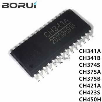 Nové Originální CH341A CH341B CH374S CH375A CH375B CH421A CH423S CH450H SOP-28 Chip Série