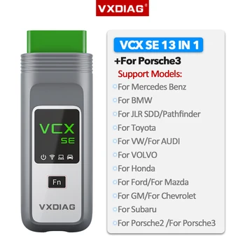 Nové VXDIAG VCX SE 13 V 1 Pro Všechny modely pro JLR DOIP Automobilový Diagnostický nástroj Pro Mercedes Benz OBD2 scanner Pro Porsche 3