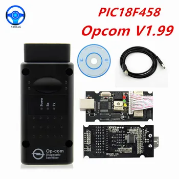 OPCOM v1.59 V1.70 1.95 1.99 firmware nejlepší kvalitu OP-COM Pro Opel Diagnostické nástroje OP COM s reálnými pic18f458 může být flash aktualizace
