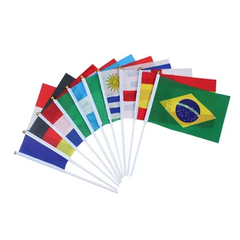 Vlajky Vlajky Stick Svět Straně Země Heldmini Malé Národní Pohár Fotbalové Evropské Mezinárodní Buntingsticks Párátko